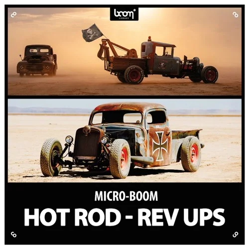 【发动机音效采样包】Boom Library – Hot Rod Rev Ups