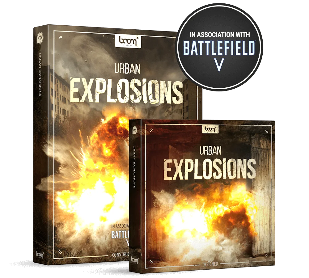 【城市爆炸音效FX采样包】Boom Library – Urban Explosions Bundle