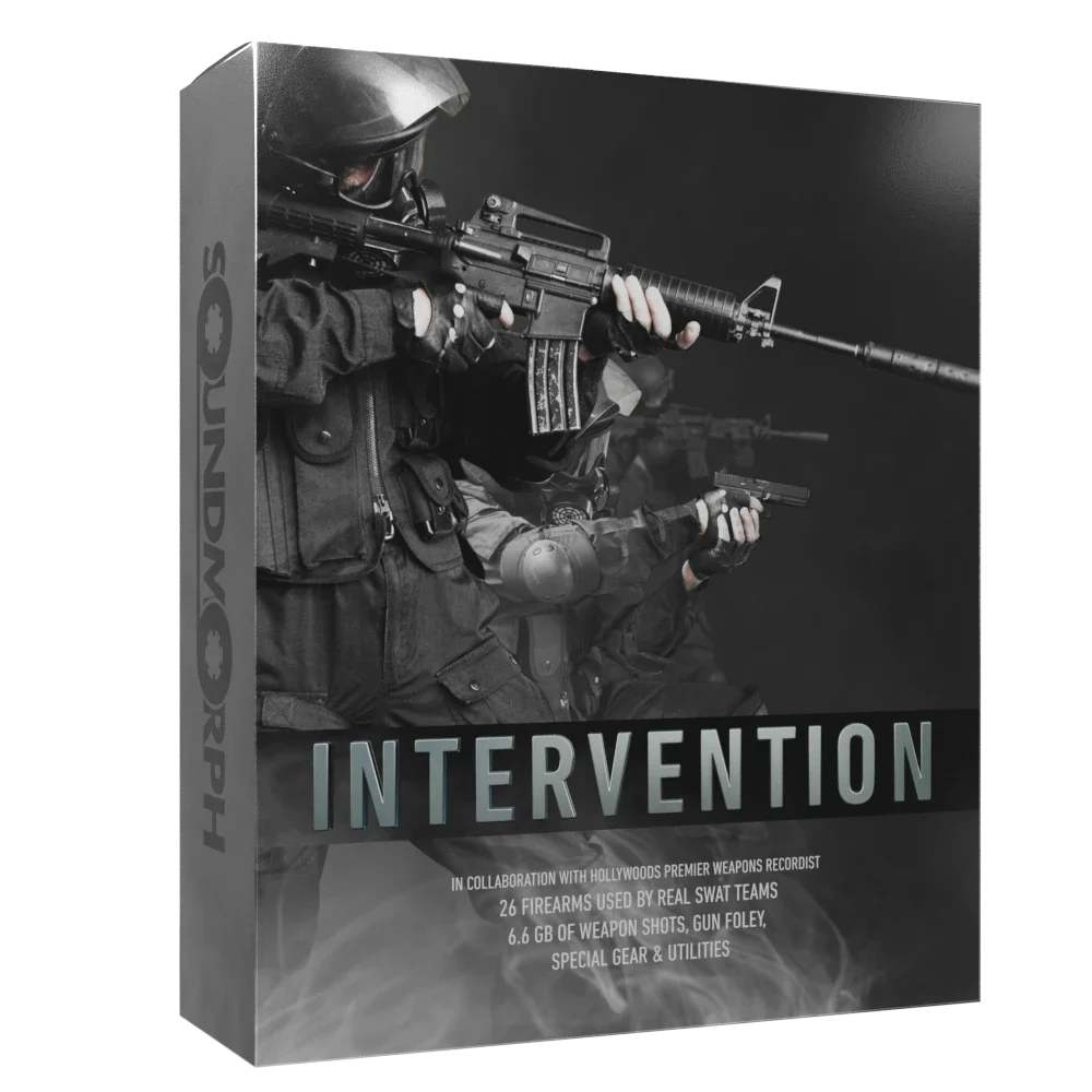 【现代武器声音采样包】SoundMorph – Intervention