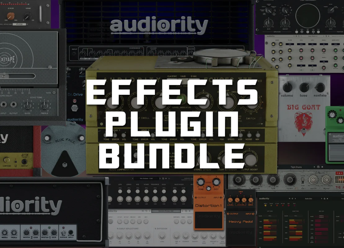 【效果器插件套装合集】Audiority – Complete Effects Bundle