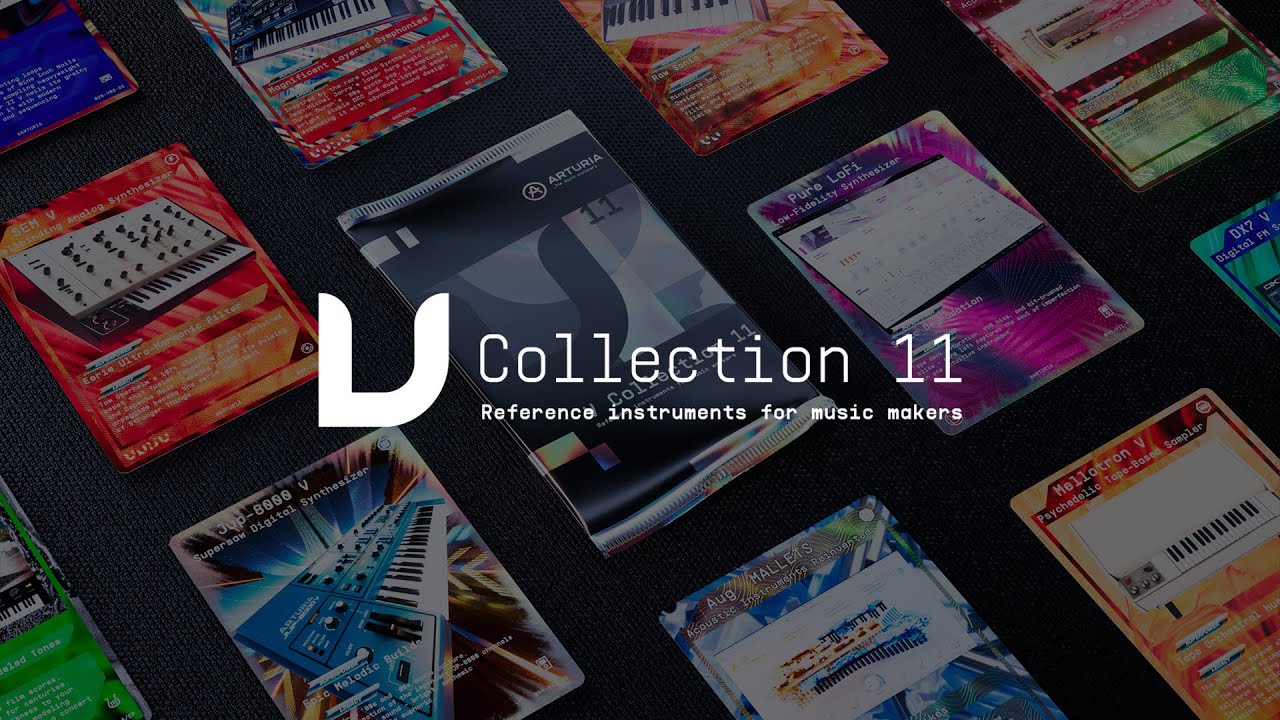 【混合模拟合成器套装】Arturia – V Collection 11 Pro + Sound Banks