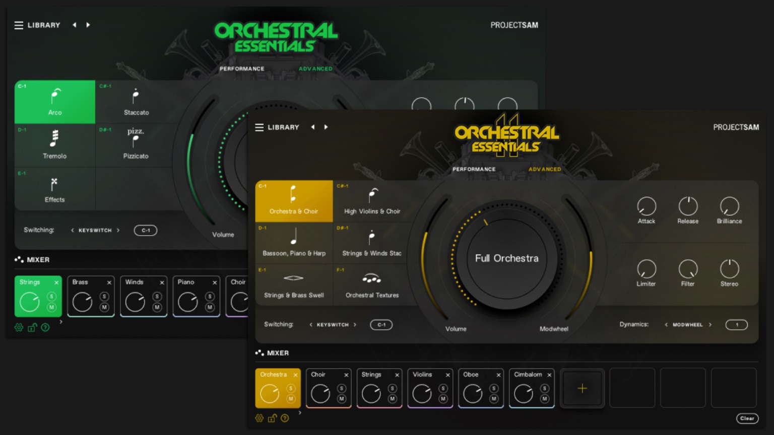 【电影弦乐铜管套装KONTAKT扩展】ProjectSAM Orchestral Essentials Bundle
