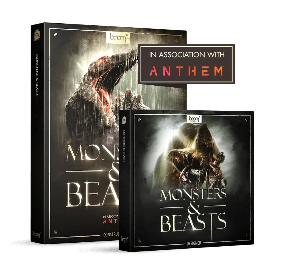 【电影怪兽声音FX采样包】Boom Library – Monsters and Beasts Bundle