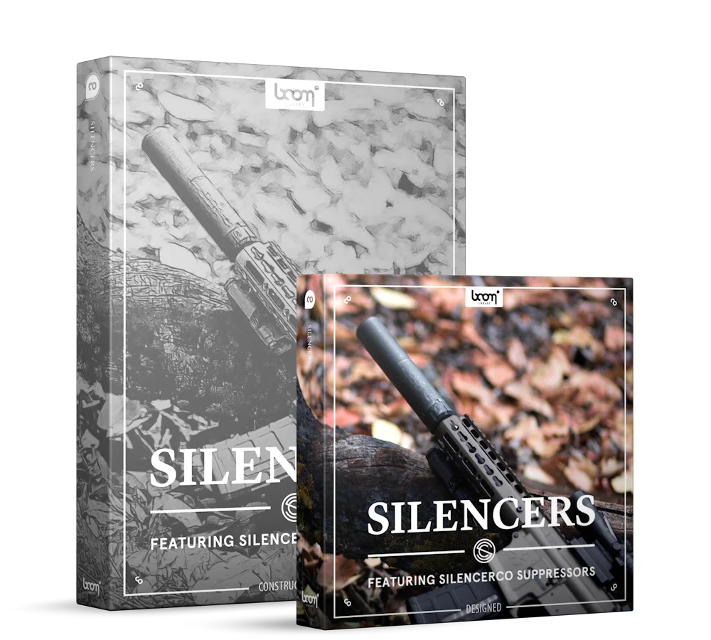【电影现代枪械音效FX采样包】Boom Library – Silencers Bundle