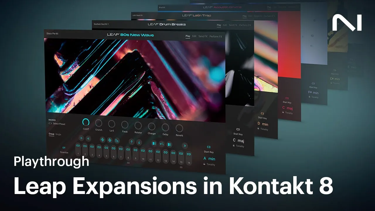 【音乐制作专业乐器套装】Native Instruments Leap Bundle