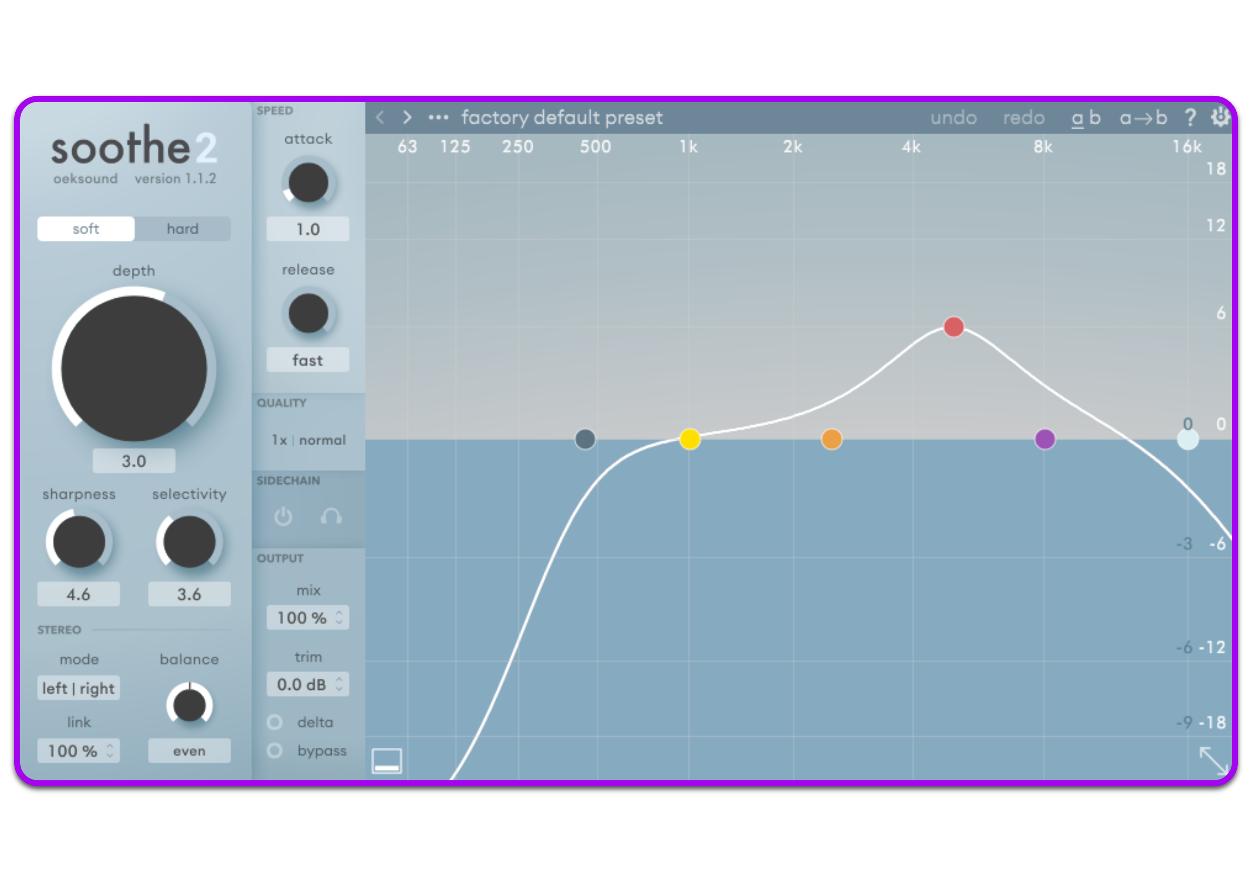 【音频混音频率消除插件】Oeksound Soothe2 v1.3.3
