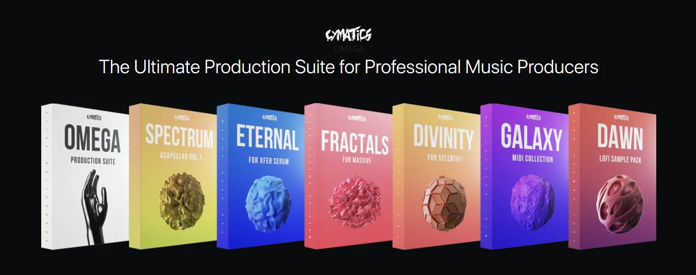 【Cymatics厂牌EDM多风格采样套件包+奖金】Cymatics – Omega Production Suite