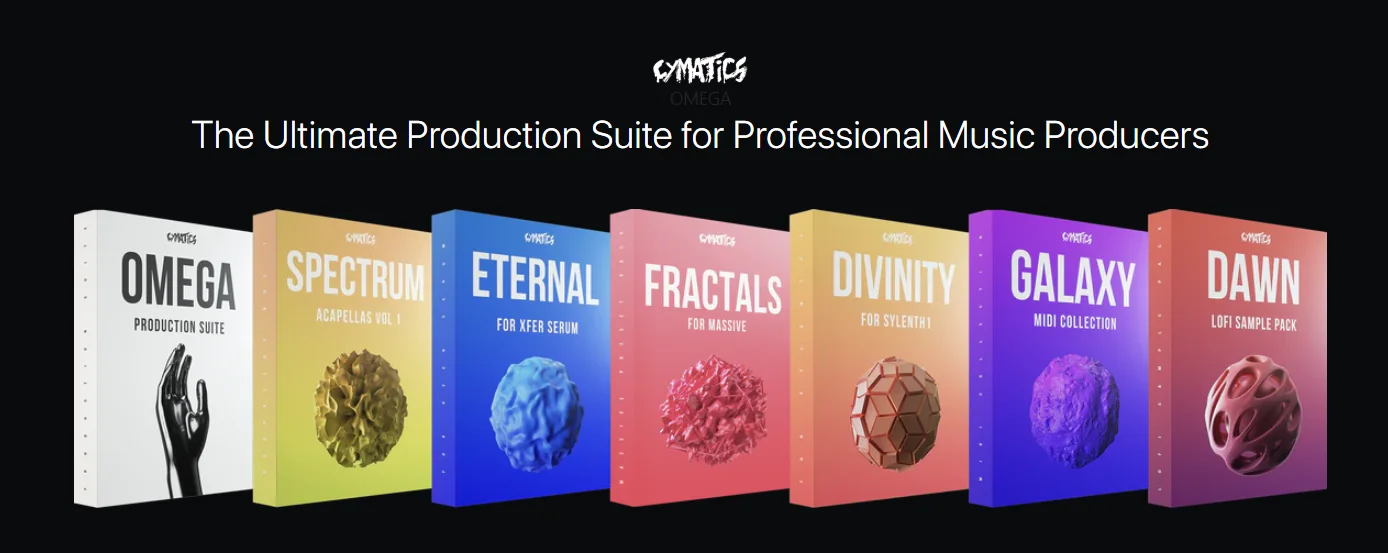 【Cymatics厂牌EDM多风格采样收藏包】Cymatics Omega Usb Collection