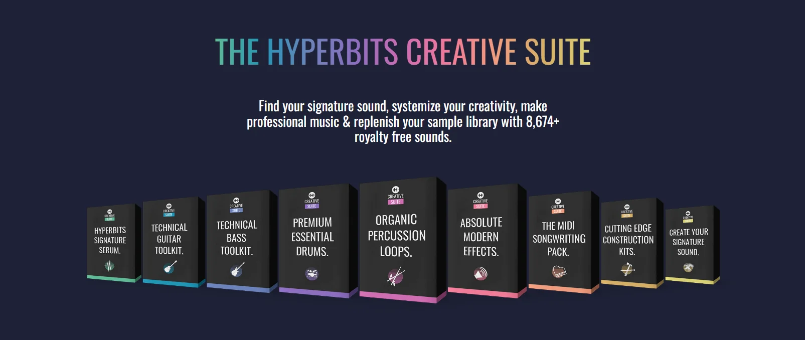 【EDM多风格采样套件包】Hyperbits Creative Suite