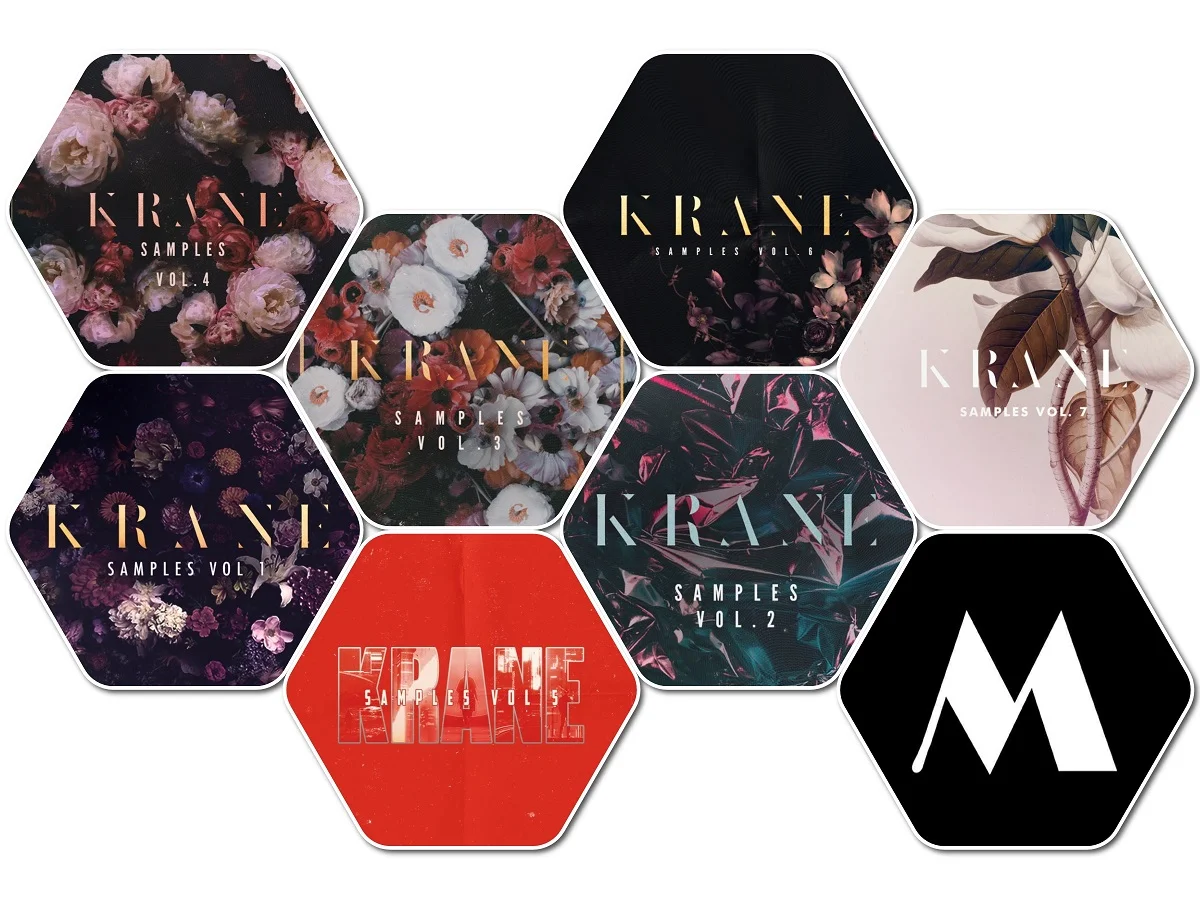 【KRANE制作人采样包合集】Splice Sounds KRANE Samples