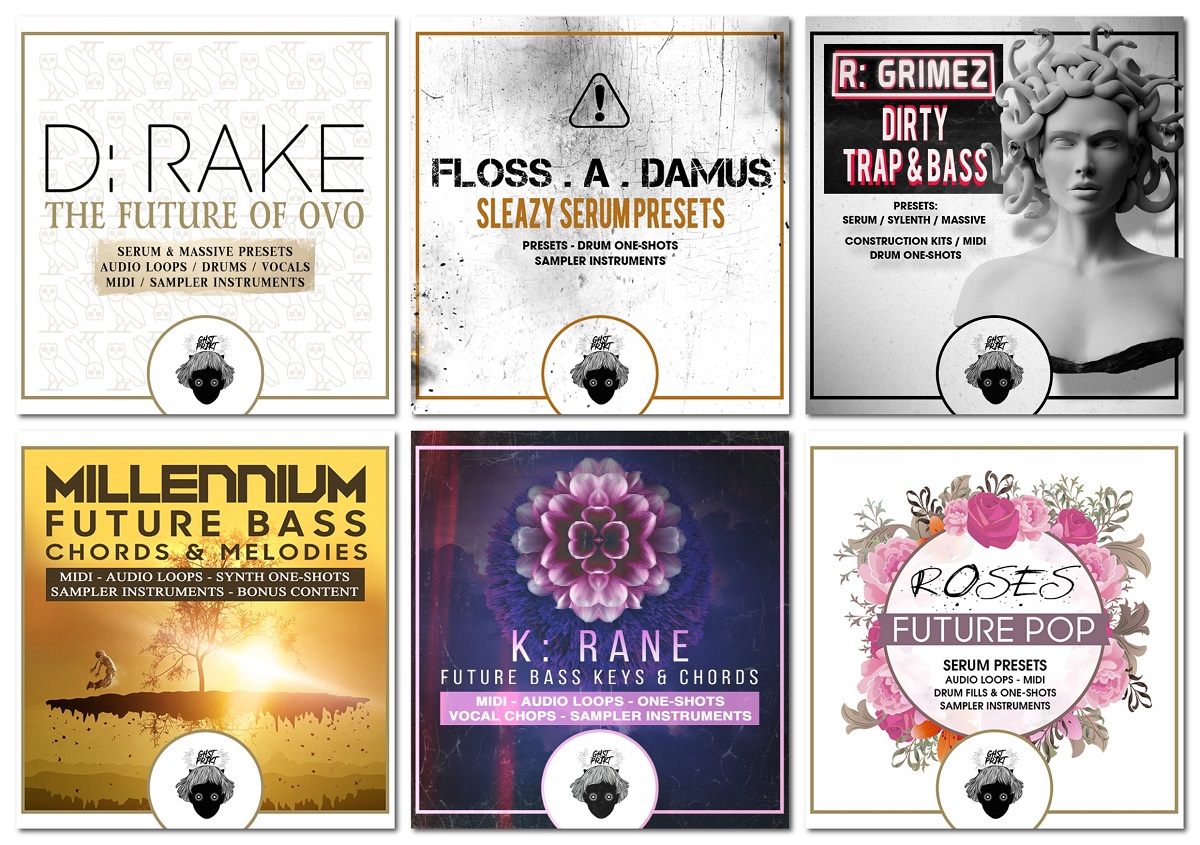 【Future Bass & Dirty Trap多风格采样包合集】GHST PRJKT PACK COLLECTION