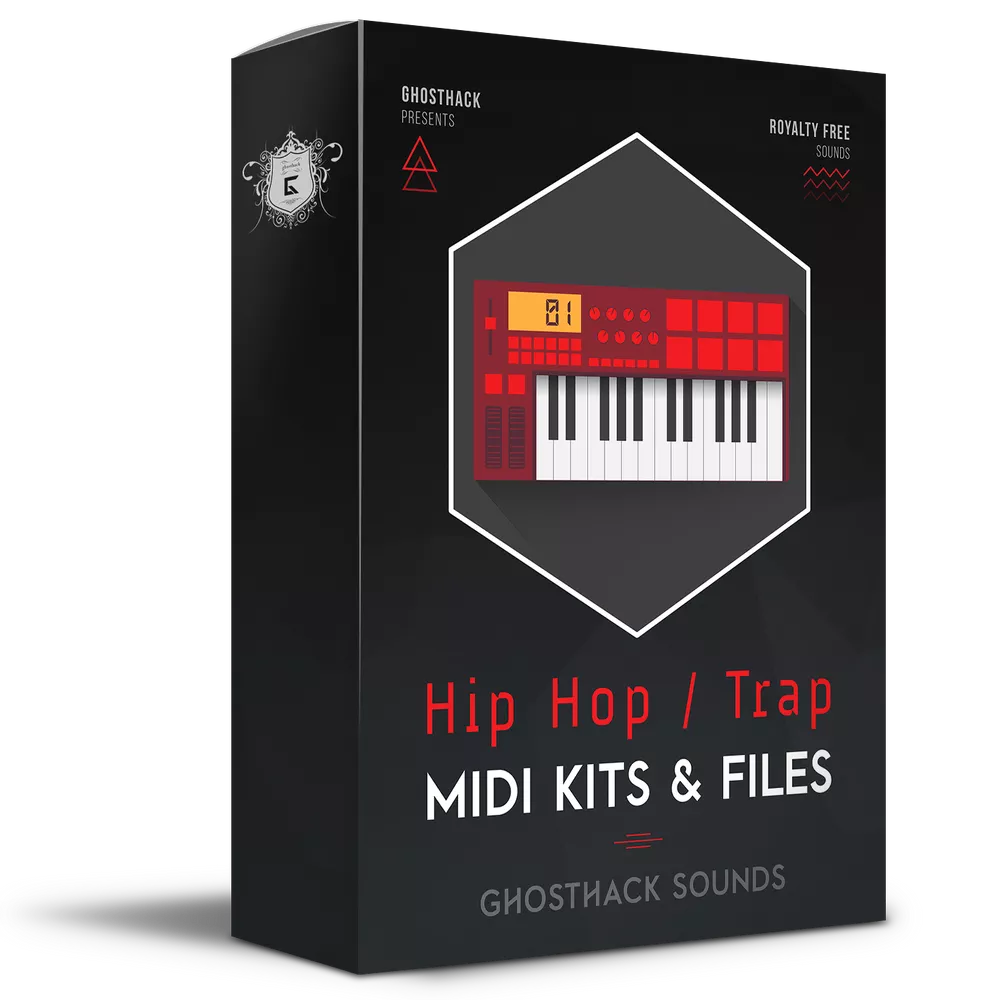 【Hip Hop & Trap多风格MIDI套件包】Ghosthack – Hip Hop And Trap MIDI Kits and Files